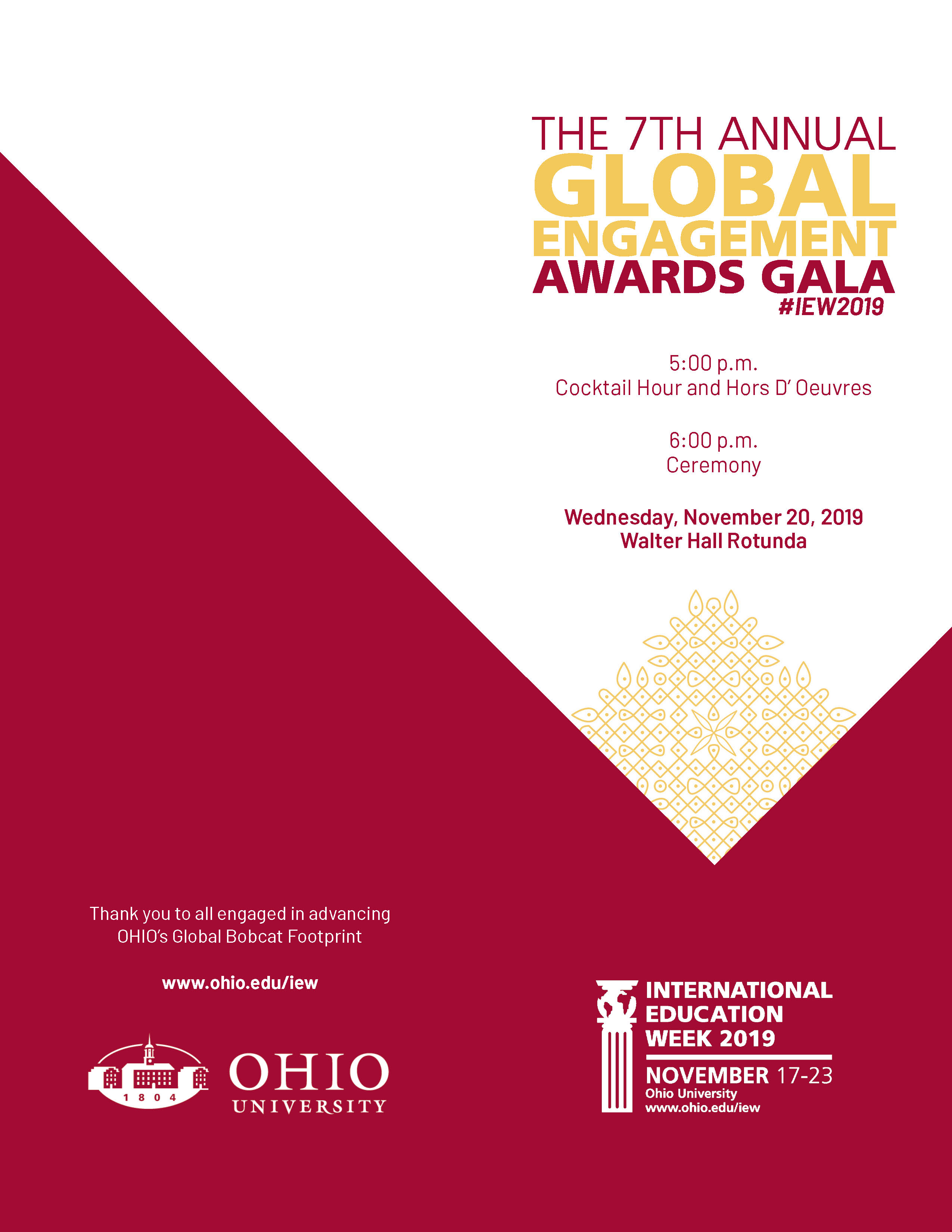 IEW Gala Program Ohio University